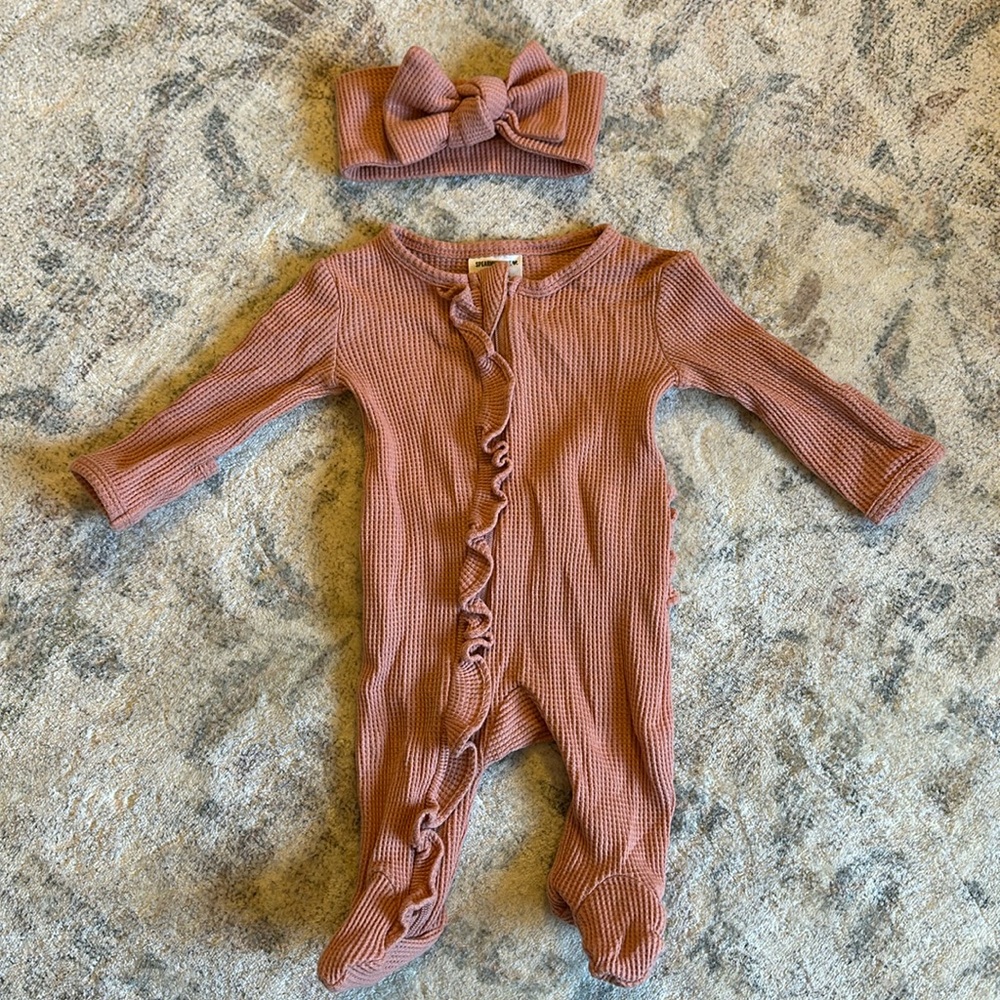 Spearmint love newborn going home outfit